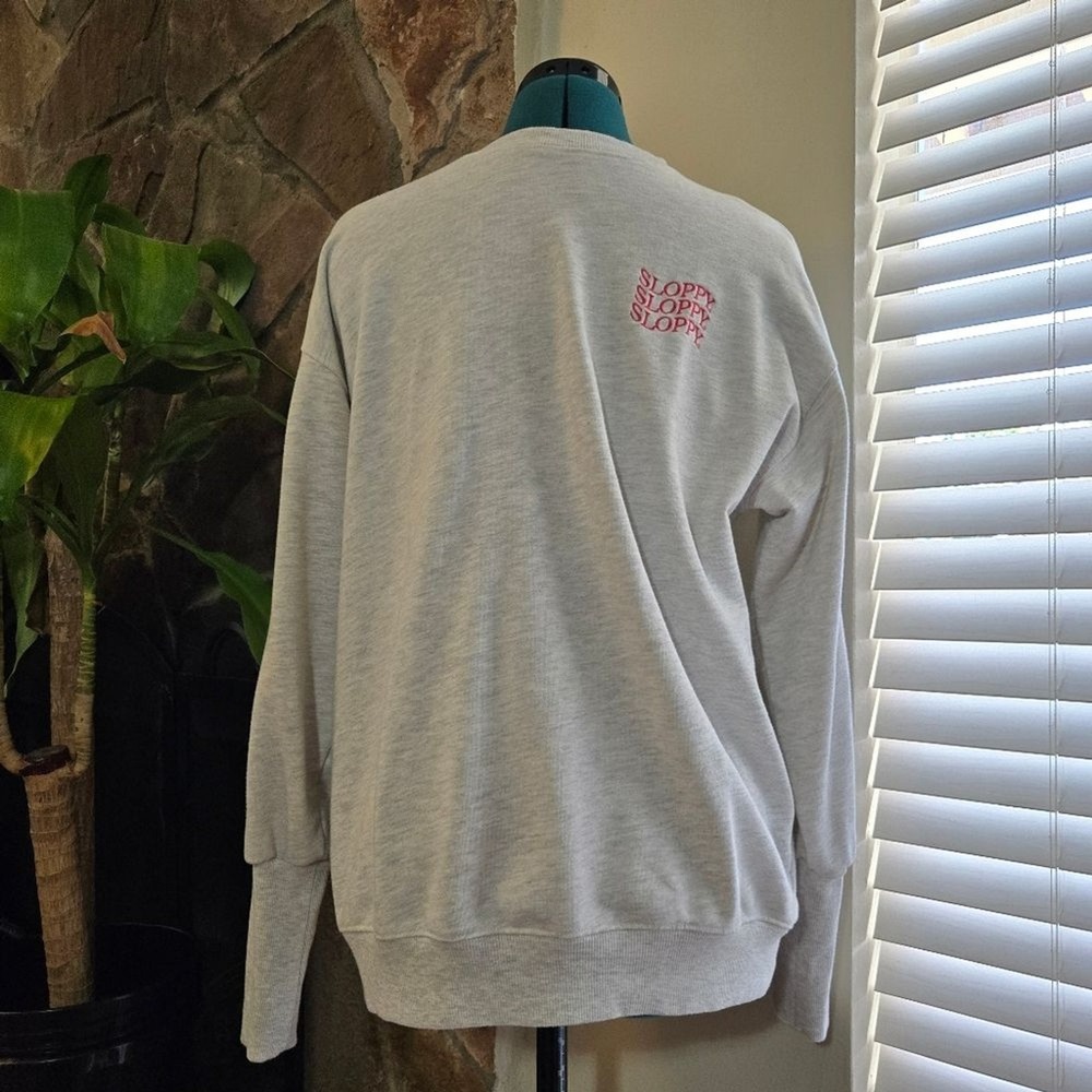 Who's Who Gallery Sloppy Crewneck  Harajuku Streetwear Jfashion Japan